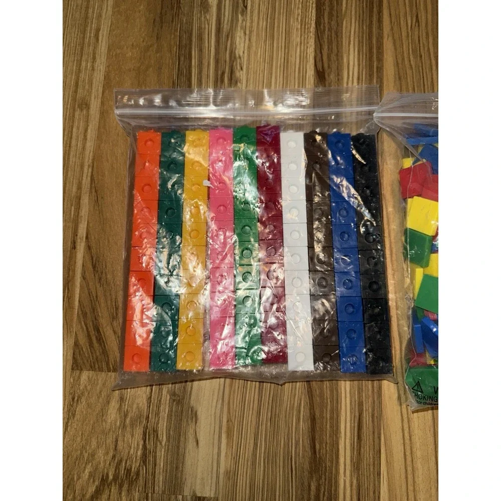 ETA Educational‎ Pop Cubes by Cuisenaire 100 pieces #5810 4288T Set 400